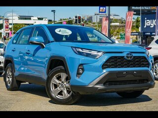 2025  Toyota RAV4 GX eFour Wagon (Mineral Blue) Used Car Thumbnail